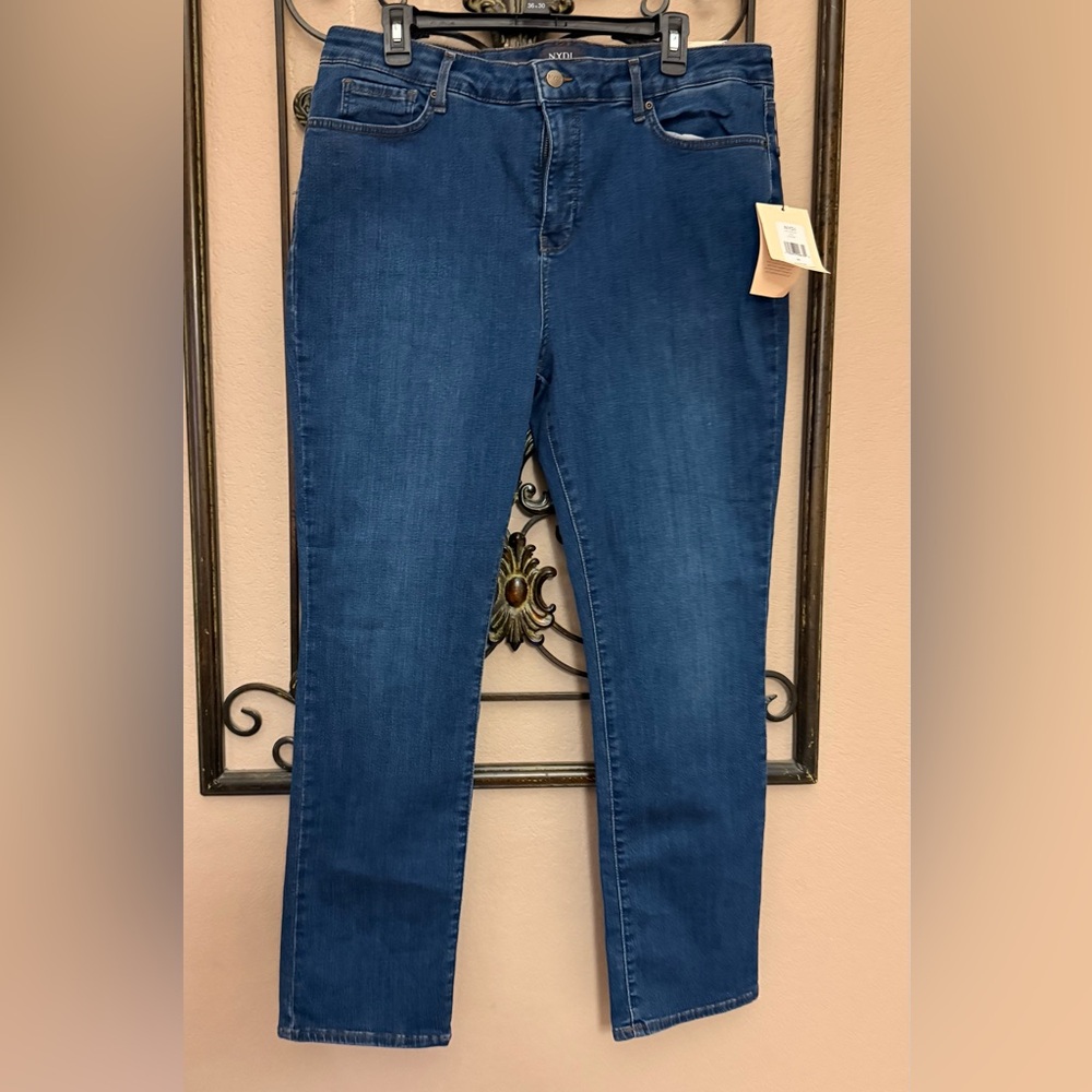 NYDJ Dark Blue Skinny Jeans